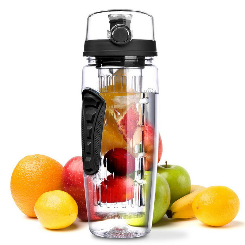 32Oz Fruit Infusing Infuser Water Bottle With Infuser Juice Shaker